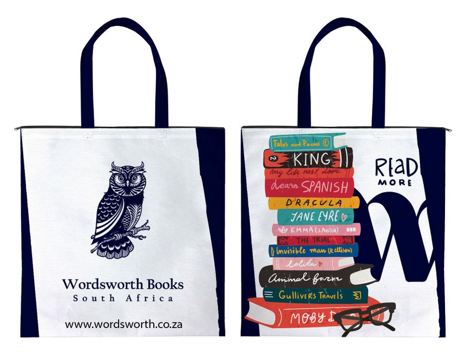 Wordsworth Books Zipper Bag
