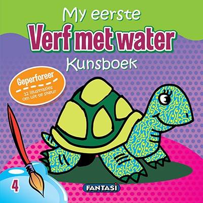 My eerste kunsboek - Verf met water