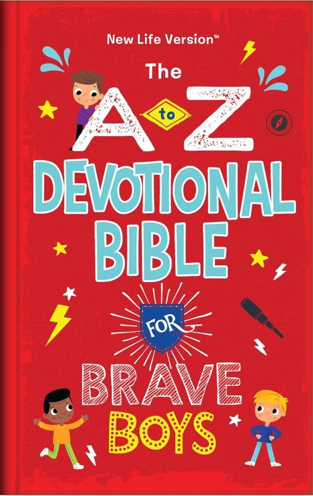 The A to Z Devotional Bible for Brave Boys: New Life Version