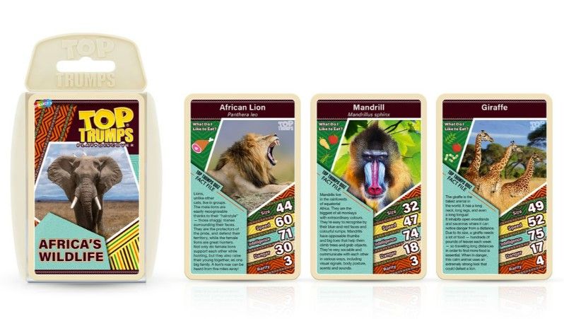 Top Trumps: Africa's Wildlife (Card Game)