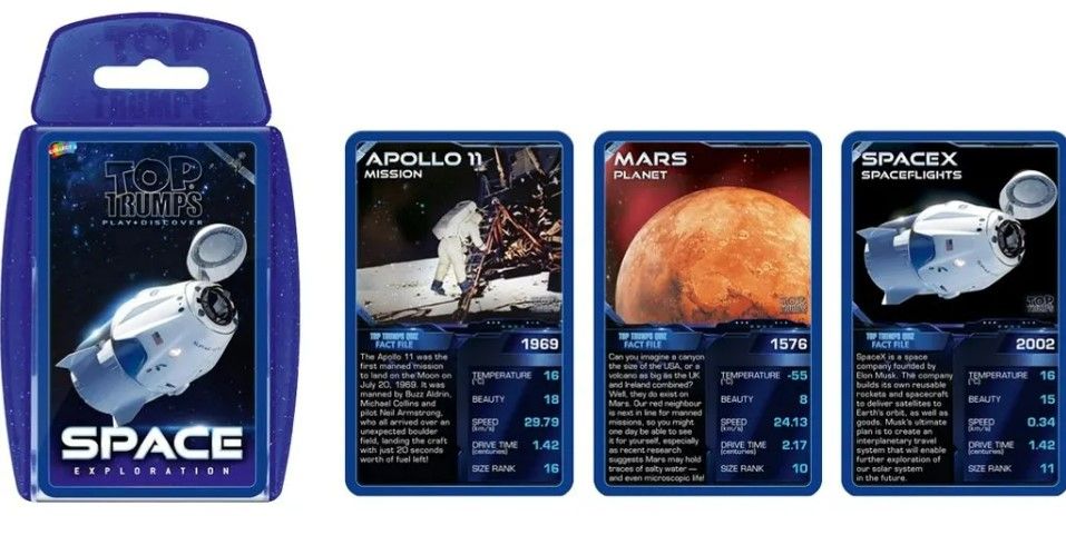 Top Trumps: Space (Card Game)