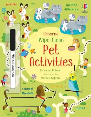 Wipe-Clean: Pet Activities (Paperback)