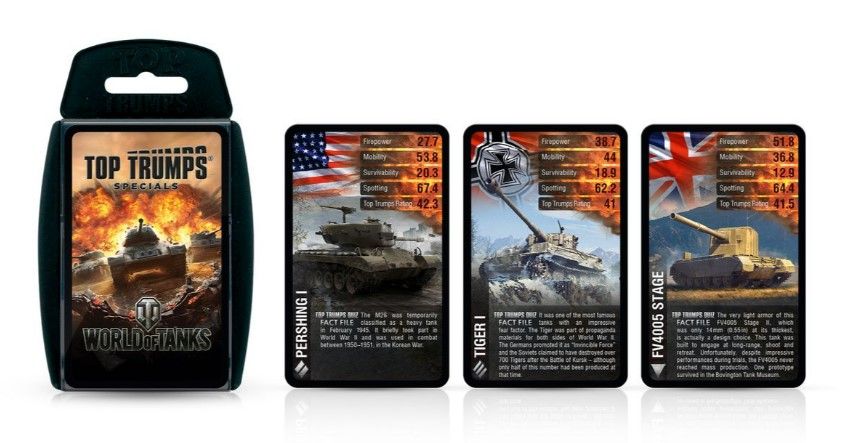 Top Trumps: World Of Tanks (Card Game)