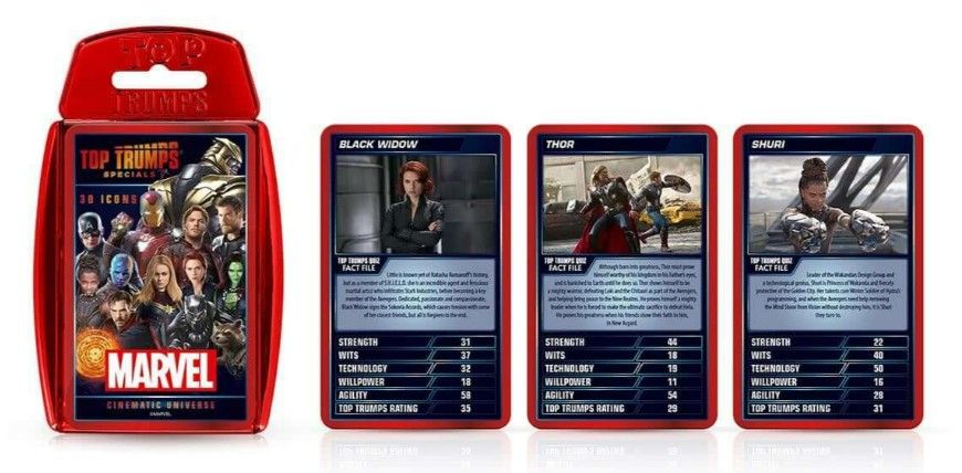 Top Trumps: Marvel Cinematic Universe (Card Game)