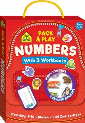 School Zone Pack & Play Satchel: Numbers