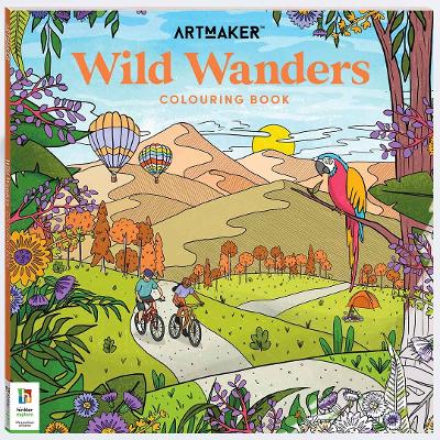 Art Maker Wild Wanders Colouring Book