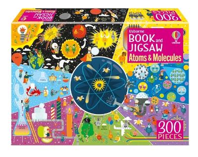 Usborne Book and Jigsaw: Atoms and Molecules 300 Piece Puzzle