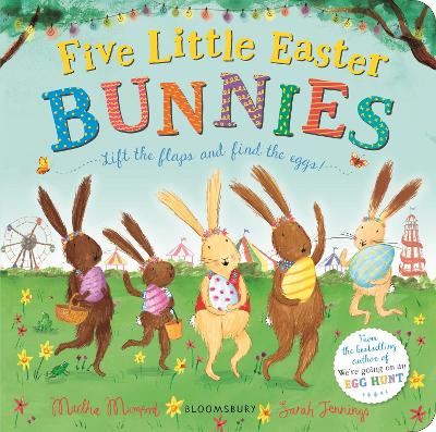 Five Little Easter Bunnies - A Lift-the-Flap Adventure (Board Book)