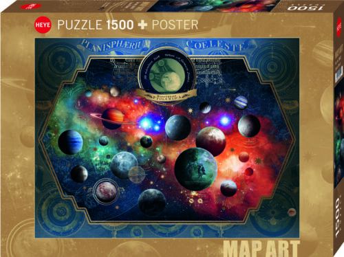 Space World 1500 Piece Puzzle