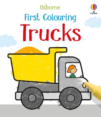 First Colouring Trucks (Paperback)