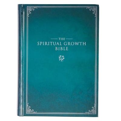 The Spiritual Growth Bible, Study Bible, NLT - New Living Translation Holy Bible, Teal (Hardcover)