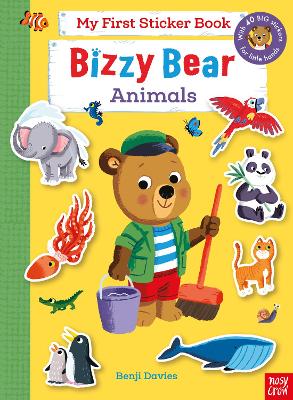 Bizzy Bear: My First Sticker Book Animals (Picture Book)
