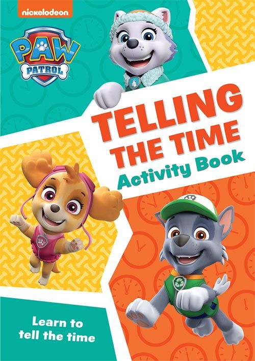 PAW Patrol Telling The Time Activity Book (Paperback)