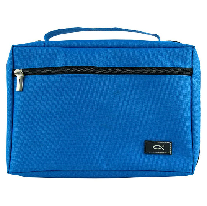 Ichthus Blue Value Bible Bag (Large)