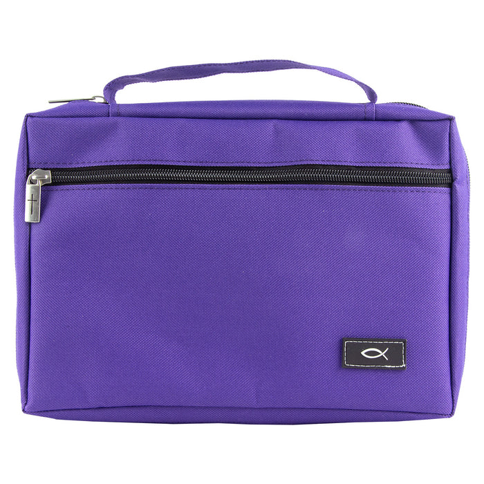 Ichthus Purple Value Bible Bag (Large)