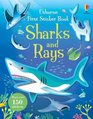 First Sticker Book Sharks And Rays (Paperback)