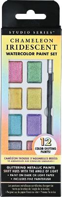 Studio Series Chameleon Iridescent Watercolor Paint Set (12-Colors)