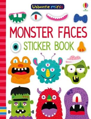Usborne Minis: Monster Faces Sticker Book (Paperback)