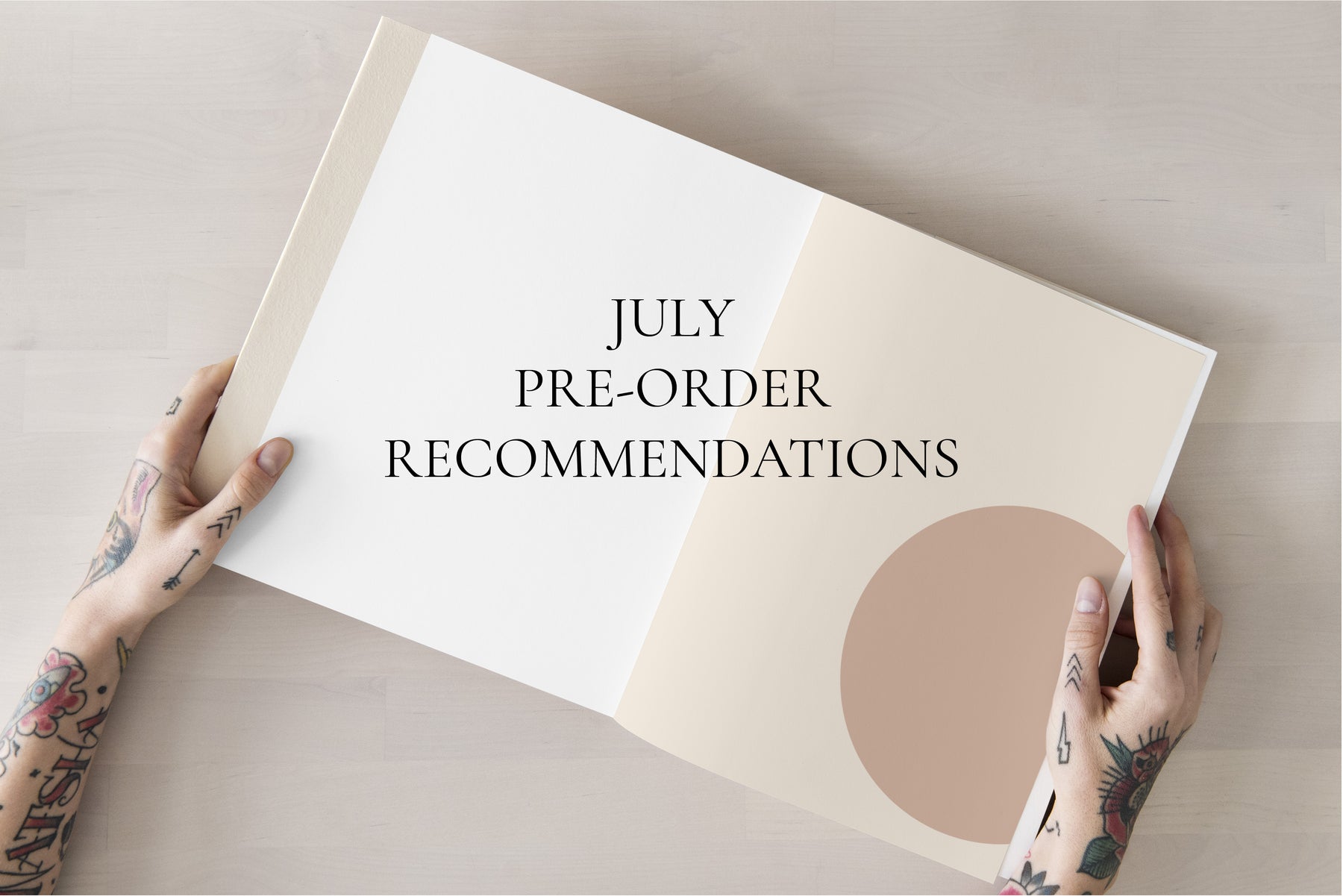 July Book Club Recommendations