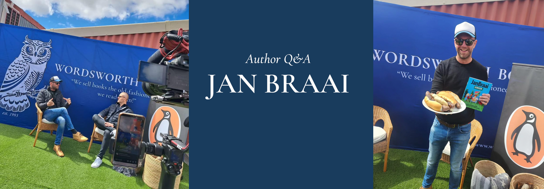 Jan Braai Q&A - Meet the Man behind the Books!