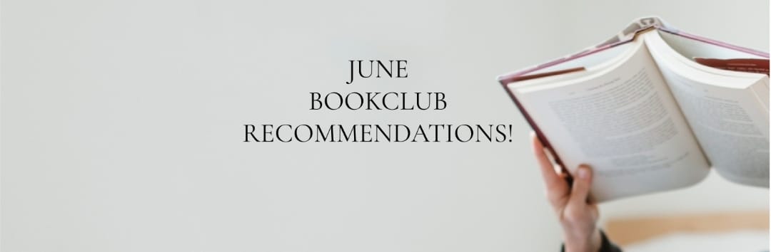 Book Club Recommendations For June