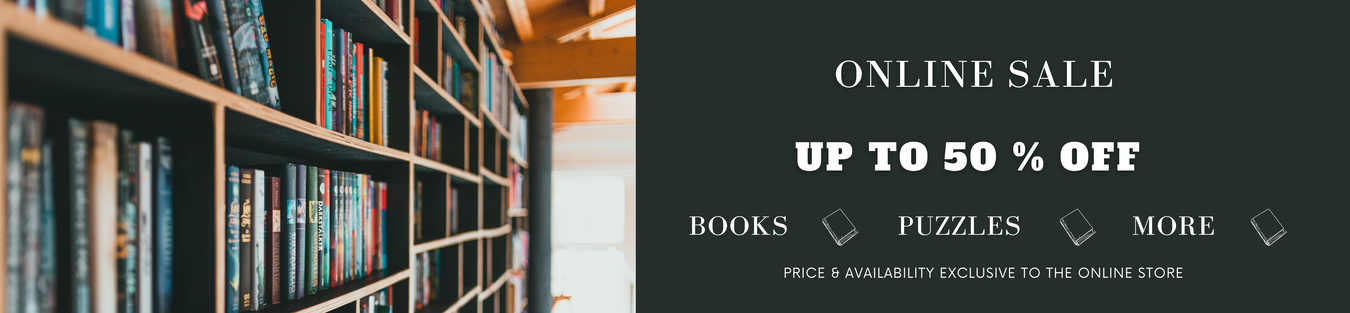 SAVE Up To 50% On Books, Puzzles + More!