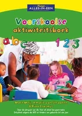Nuwe Alles-In-Een Voorskoolse Aktiwiteitsboek (Paperback)