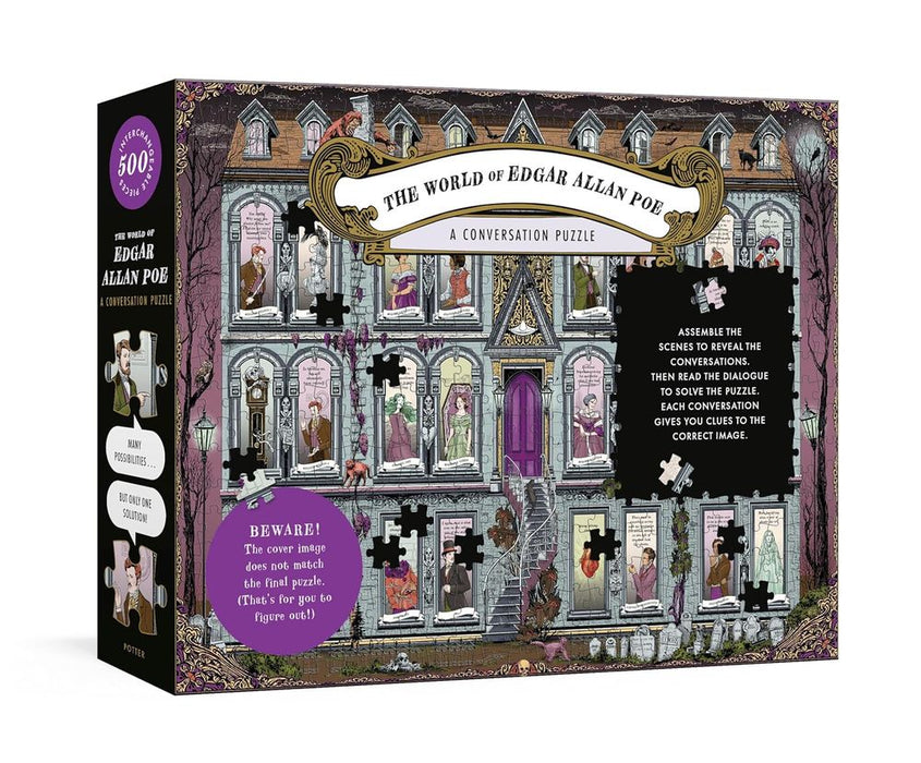 World Of Edger Allan Poe: A Coversation Puzzle