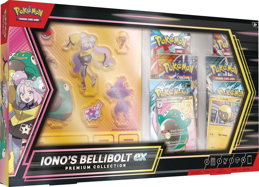 Pokémon: Iono's Bellibot Premium Ex Collection