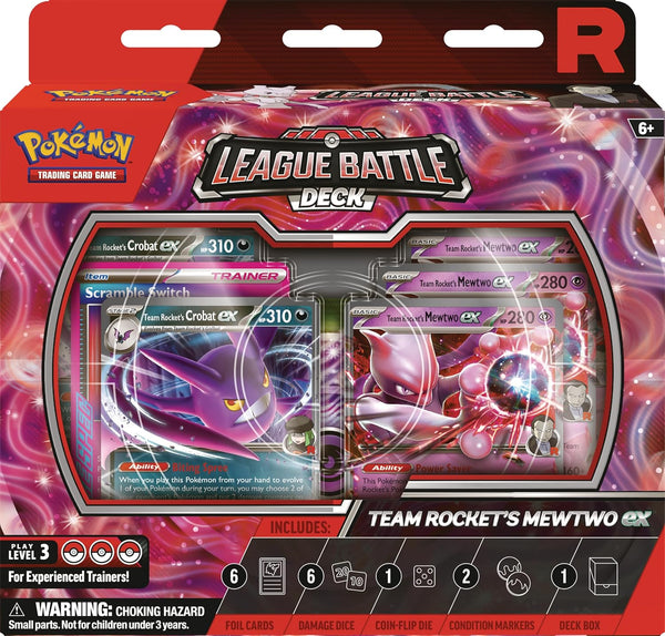 Pokémon: Team Rocket Mewtwo - Ex League Battle Decks