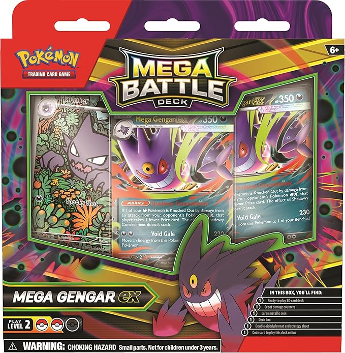 Pokémon Mega Battle Deck: Mega Gengar ex/Mega Diancie ex
