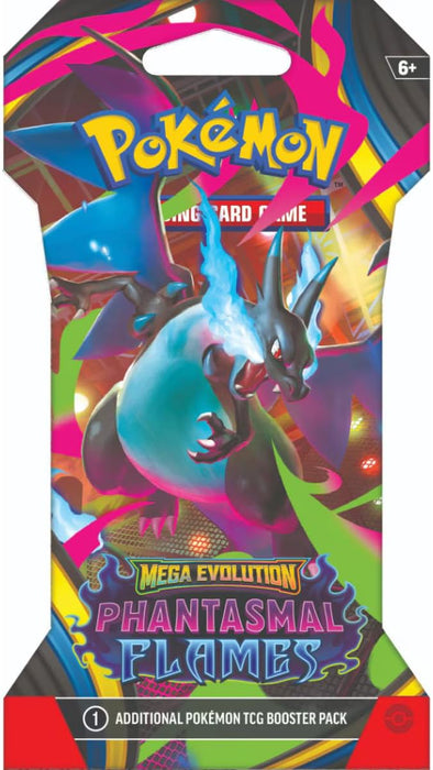 Pokémon Mega Evolution Phantasmal Flames - Sleeved Booster
