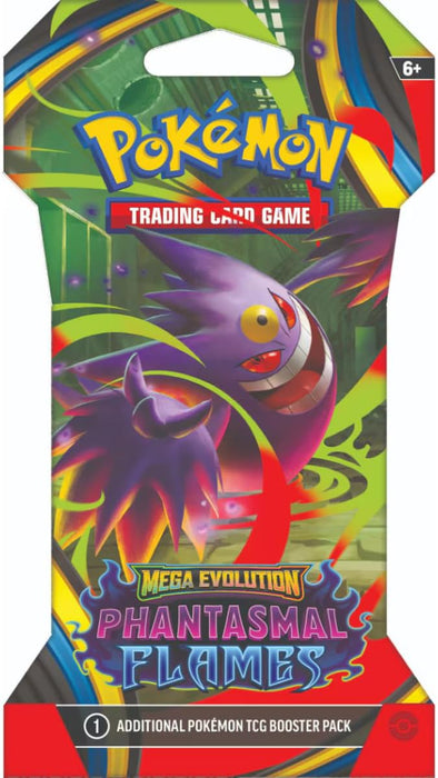 Pokémon Mega Evolution Phantasmal Flames - Sleeved Booster