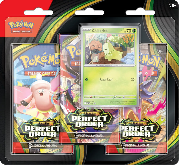 Pokémon: Mega Evolution - Perfect Order: 3-pack Blister