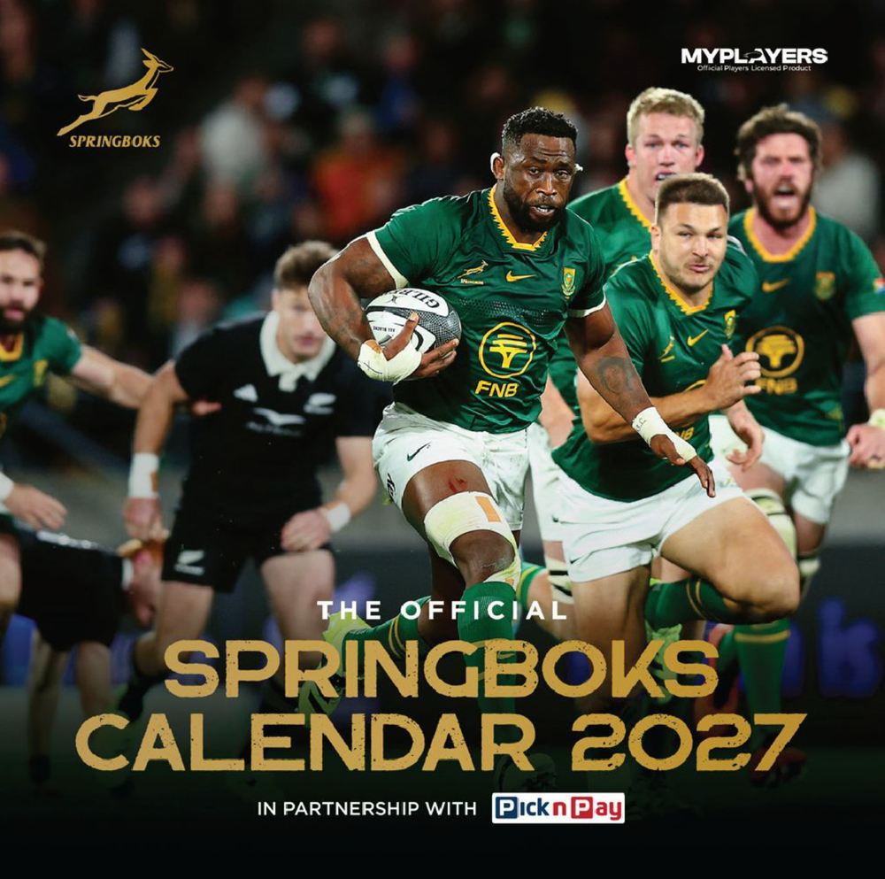Springbok 2027 Calendar