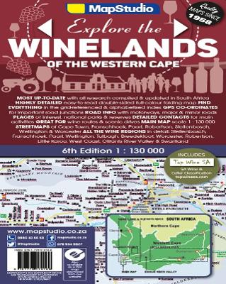 Winelands of the Western Cape Road Map