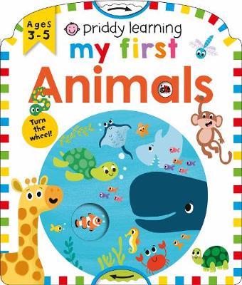 My First Animals Book Priddy Learning (Board Book)