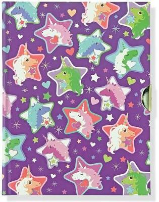 Sparkly Unicorns Locking Journal (Diary, Notebook)