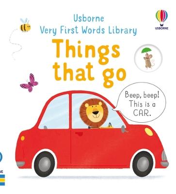 Very First Words Library: Things That Go (Board Book)