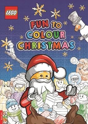 LEGO (R) Iconic: Fun to Colour Christmas (Paperback)