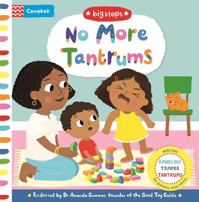 Big Steps: No More Tantrums (Board Book)