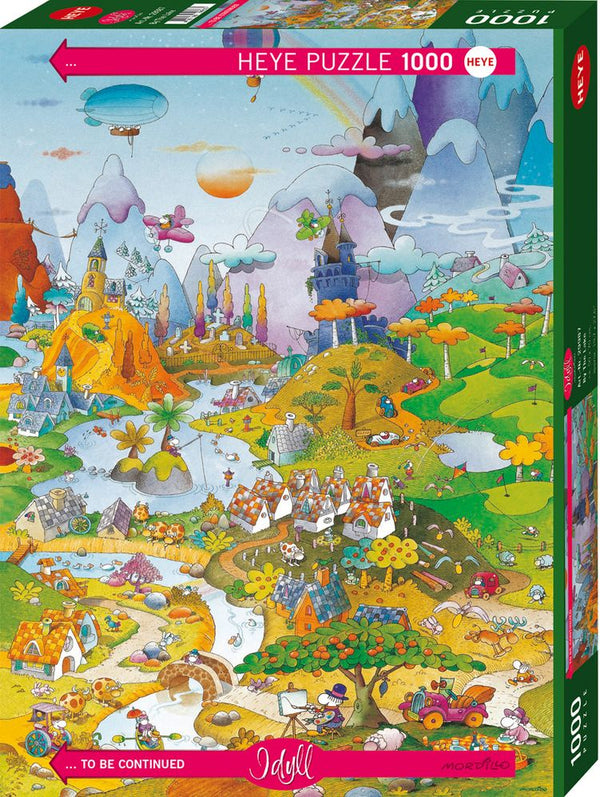 Idyll By The Lake 1000 Piece Puzzle