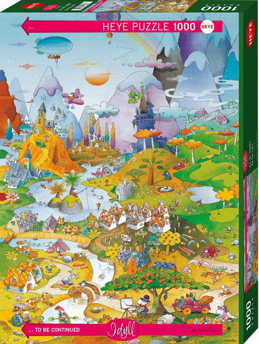 Idyll By The Lake 1000 Piece Puzzle