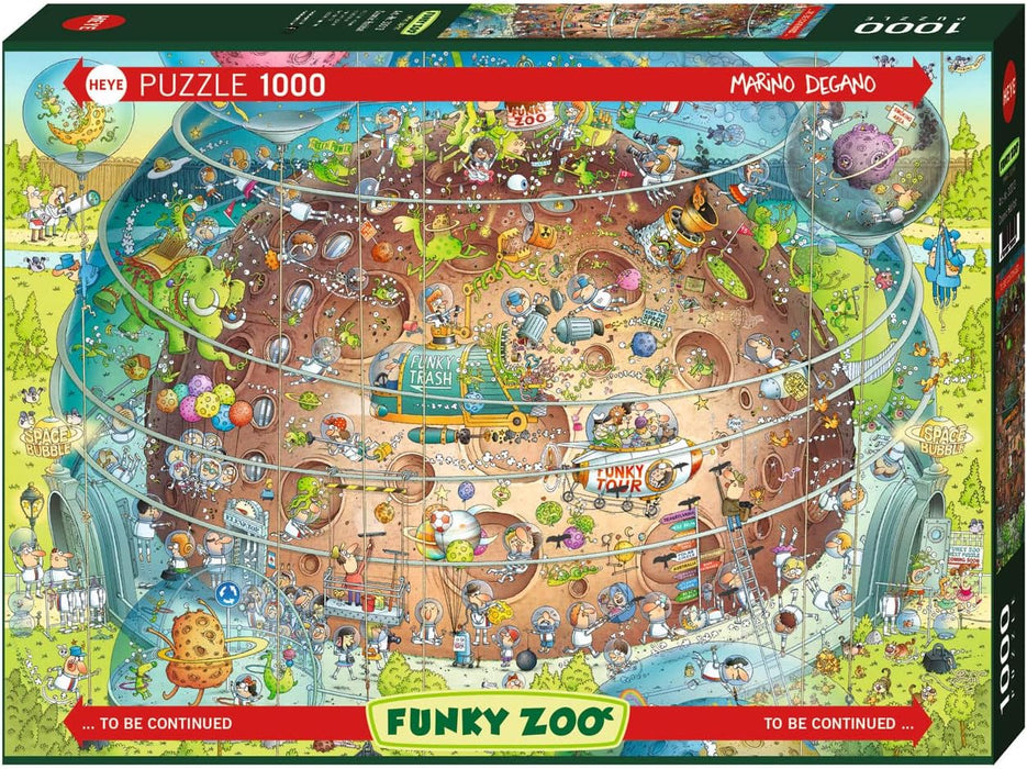 Cosmic Habitat 1000 Piece Puzzle