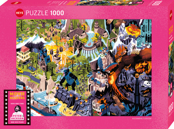 Peter Jackson Films 1000 Piece Puzzle