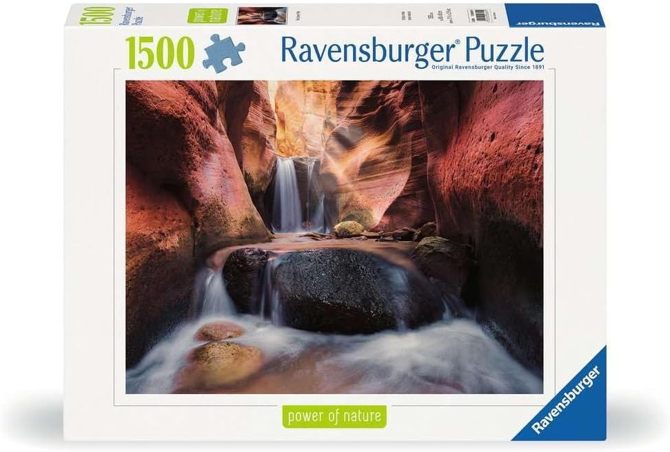 Ravensburger 1500 Piece Puzzle Red Canyon Falls