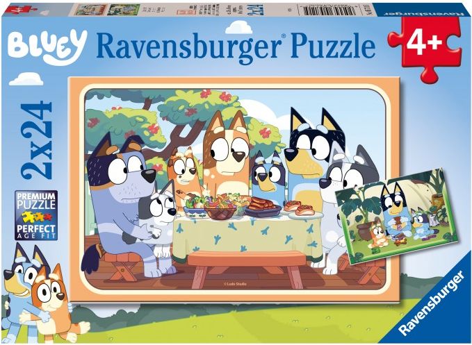 Ravensburger Bluey 2x24 Piece Puzzle