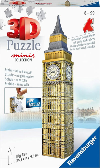Ravensburger 3D Puzzle: Mini Big Ben 54pc Puzzle