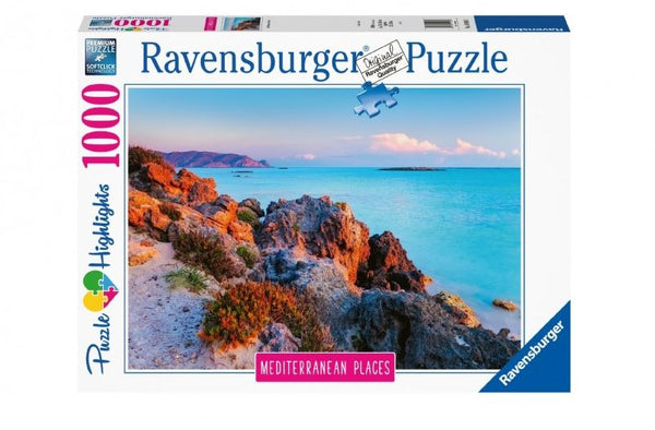 Ravensburger 1000-Piece Mediterranean Greece Puzzle