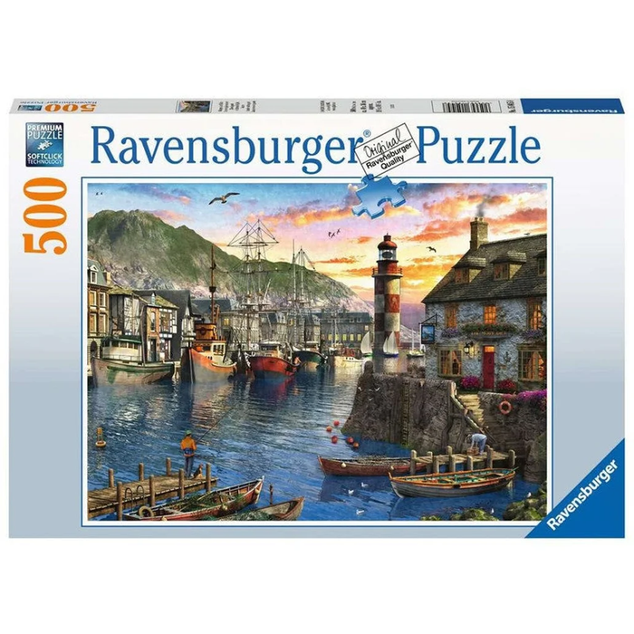 Sunrise at the Port 500pc Jigsaw Puzzle